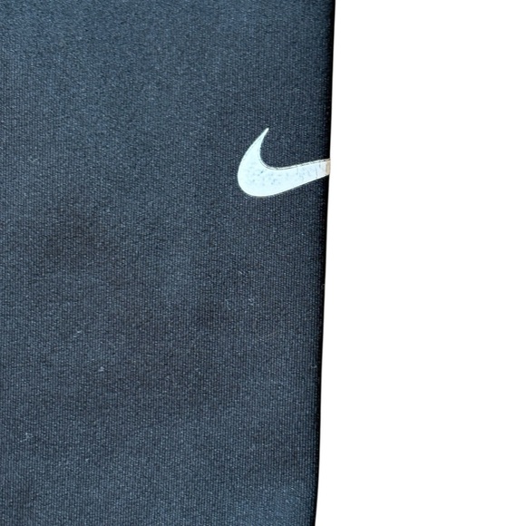 Nike Dri Fit Leggings Black Cropped Activewear Gym Size XS Womens - Picture 2 of 4